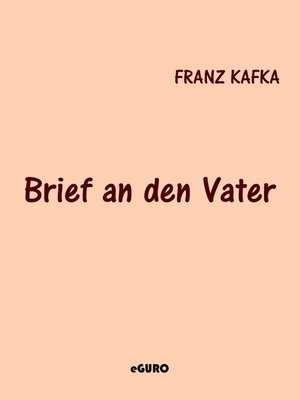 cover image of Brief an den Vater
